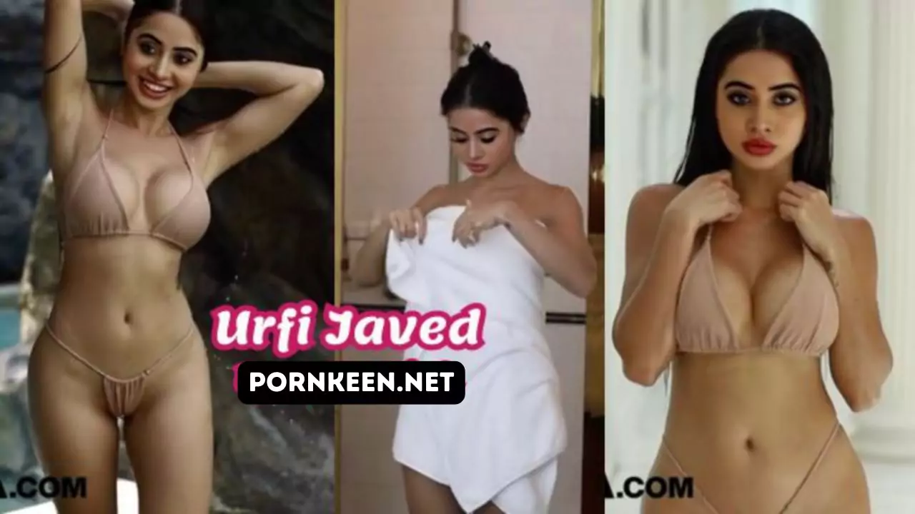 Urfi Javed in Sexy Bikini Dress Posing her Hot Body