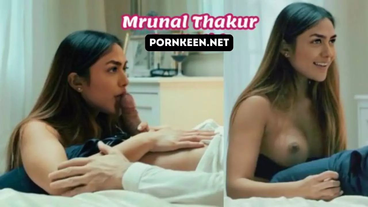 Mrunal Thakur Horny Sucking Cock Riding on Dick Sex Fake
