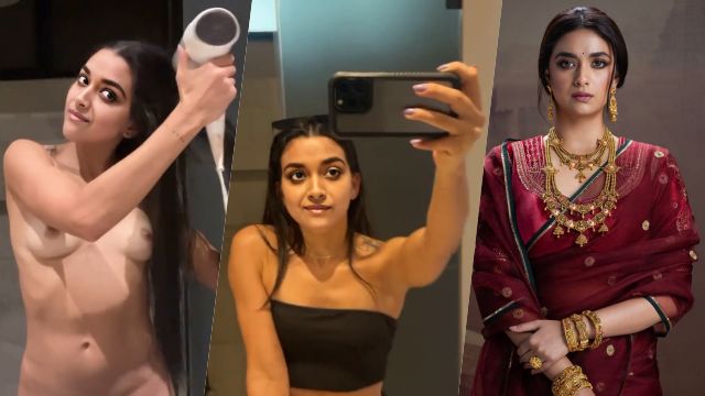 Keerthy Suresh Desi Slut Sucking Client Dick Fake