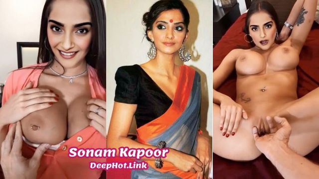 Sonam Kapoor Big Boobs Nipple Pierced Shaved Pussy Finger